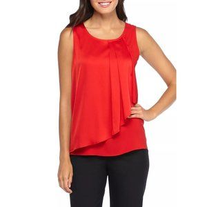 NWT The Limited Crossover Ruffle Front Blouse Top